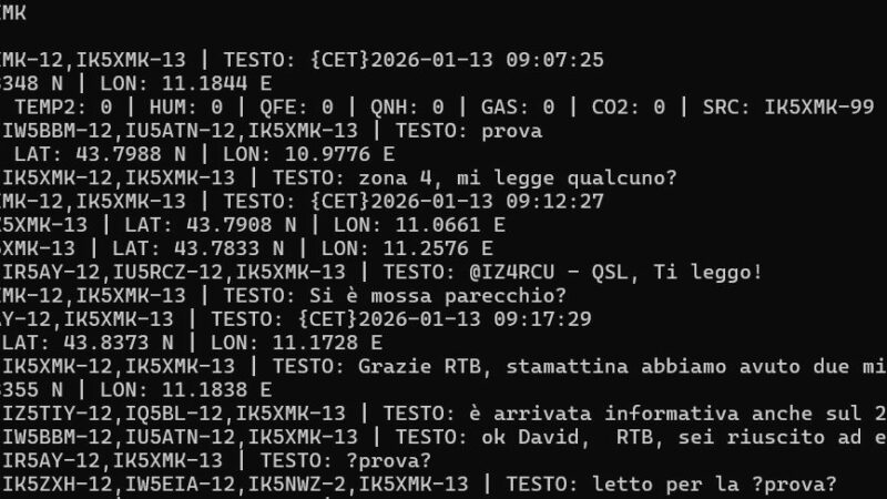 Un software per gestire off-grid la rete LoRa MeshCom